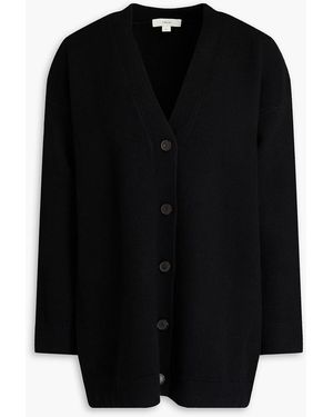 Vince Wool-Blend Cardigan - Black