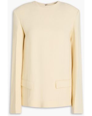 TOTEME Crepe Top - Natural