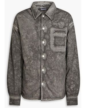 John Elliott Scout overshirt aus baumwolle - Grau