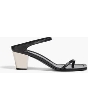 TOTEME Sandalen aus leder - Schwarz