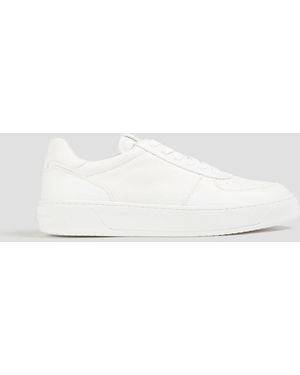Stuart Weitzman Sw courtside sneakers aus leder - Weiß