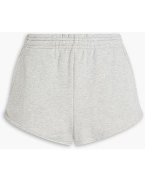Entire studios Cotton-Fleece Shorts - White