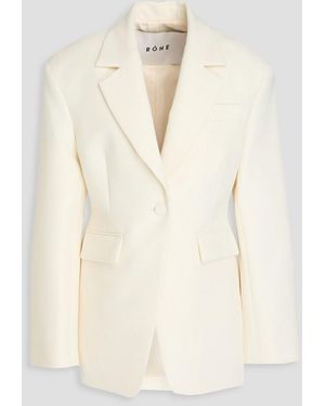 Rohe Crepe Blazer - Natural