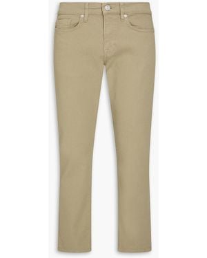 FRAME L'homme Slim-fit Denim Jeans - Green