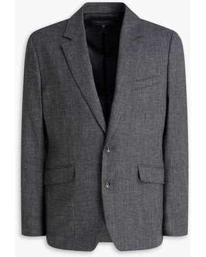Rag & Bone Butler Houndstooth Tweed Suit Jacket - Black