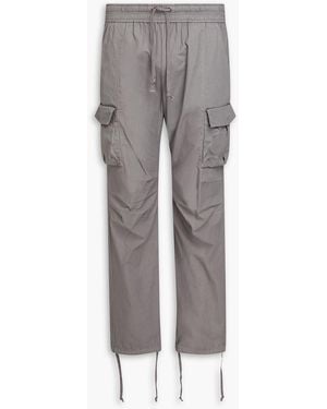 John Elliott Cargohose aus baumwollsatin - Grau
