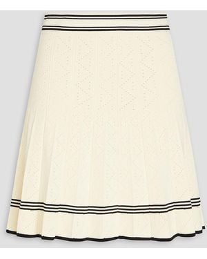 Sandro Mini Skirt - Natural