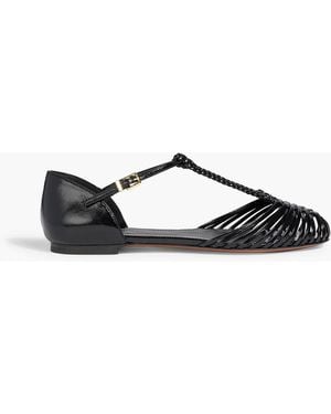 Zimmermann Leather Ballet Flats - Black