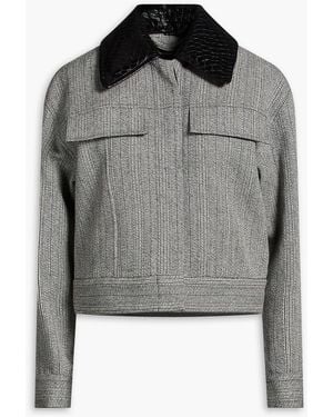3.1 Phillip Lim Jacke aus tweed - Grau