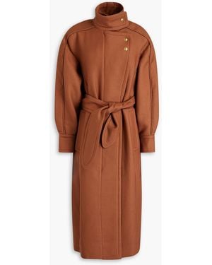 Zimmermann Wool-twill Coat - Orange
