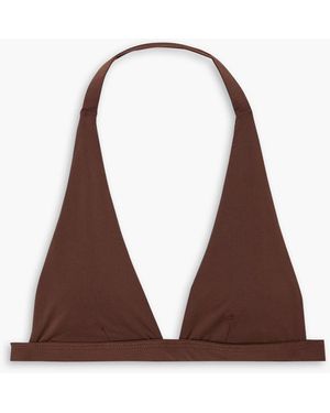 Haight Tina Kunakey Nadia Triangle Bikini Top - Brown