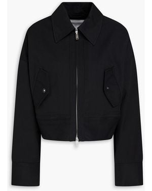 3.1 Phillip Lim Cotton-Blend Jacket - Black