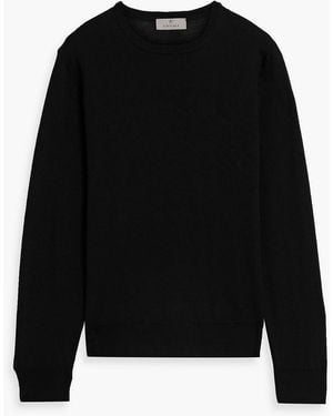 Canali Wool Sweater - Black