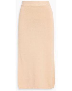 Equipment Volonne Cotton Midi Skirt - Natural