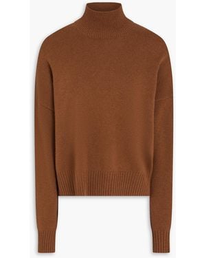 Theory Cashmere Turtleneck Sweater - Black