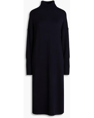 Chinti & Parker Wool And Cashmere-blend Dress - Blue