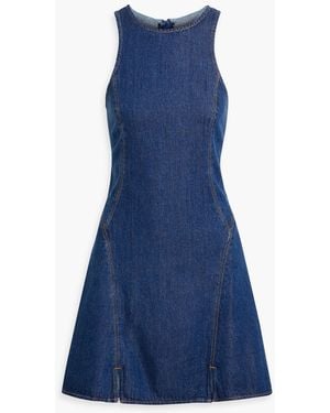 RE/DONE Denim Mini Dress - Blue