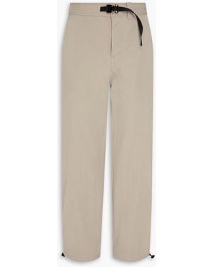 Dior Cotton-blend Twill Trousers - White