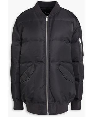 Theory Quilted Shell Down Jacket - Black