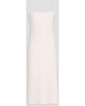 Claudie Pierlot Rima Crepe Dress - White