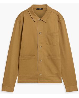 PAIGE Foreman Cotton-Blend Twill Jacket - Natural