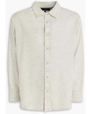 Rag & Bone Matthew Denim Shirt - White