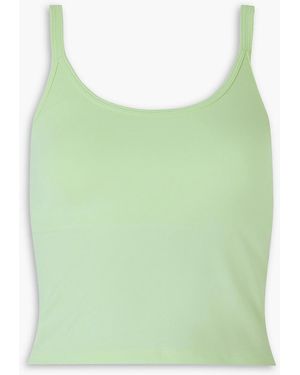 GIRLFRIEND COLLECTIVE Gemma Stretch Tank - Green