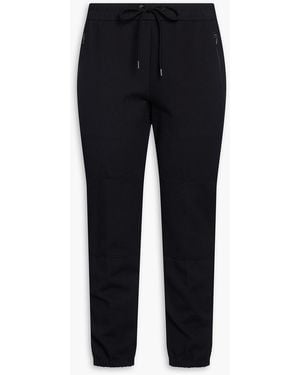 James Perse Cropped Scuba Track Pants - Blue