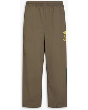 adidas x Brain Dead Flocked Shell Track Pants - Green