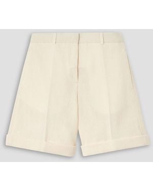 Jil Sander Linen Shorts - Natural