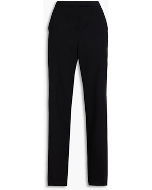 Zimmermann Wool-Blend Straight-Leg Trousers - Black