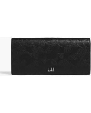 dunhill Belgrade Embossed Pebbled-Leather Wallet - Black