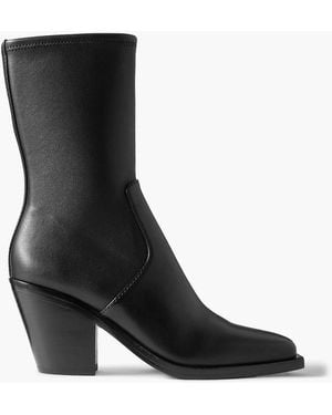 Loeffler Randall Ankle boots "reese" aus leder - Schwarz