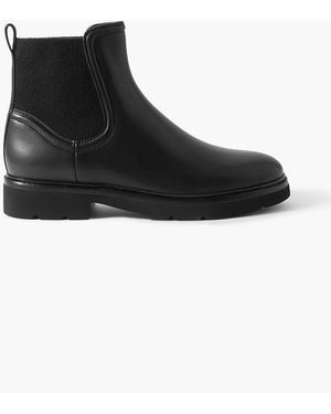 Vince Rue Leather Chelsea Boots - Black