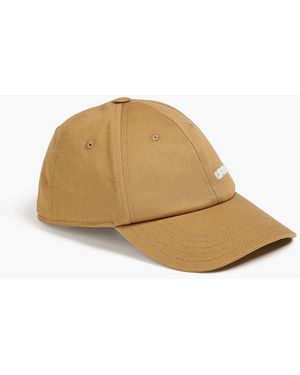 Off-White c/o Virgil Abloh Baseballcap aus baumwoll-gabardine mit applikationen - Natur