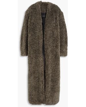 A.Emery Valdes Teddy Fleece Coat - Green