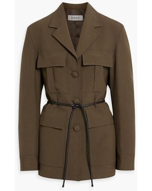 Rohe Wool Jacket - Green