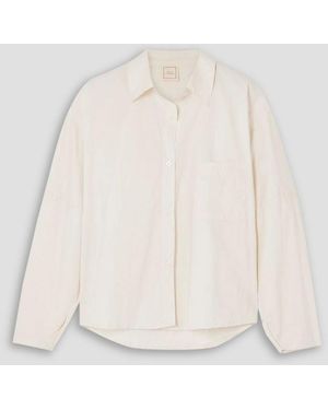 Deiji Studios Cotton-poplin Shirt - White