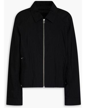 Theory Crinkled Shell Jacket - Black