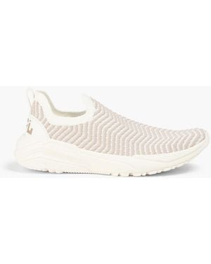Athletic Propulsion Labs Tech Loom Stretch-Knit Slip-On Trainers - White