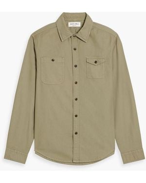 Alex Mill Cotton-Twill Shirt - Green