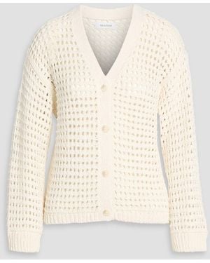 NAADAM Open-Knit Cotton Cardigan - Natural