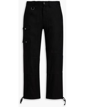 Jacquemus Cargohose aus canvas - Schwarz