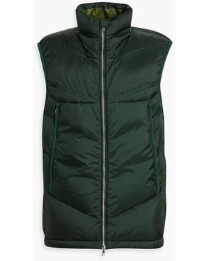 Orlebar Brown Acosta Quilted Shell Vest - Green