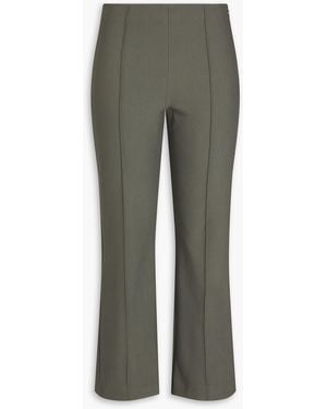 Vince Kick-flare-hose aus stretch-jersey - Grün