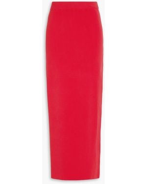 Missoni Stretch-Knit Midi Skirt - Red