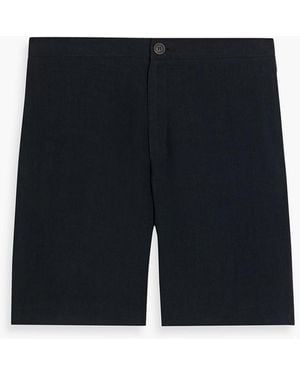 Sandro Linen Shorts - Blue