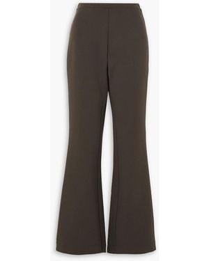 Diane von Furstenberg Gregory Jersey Bootcut Trousers - Brown