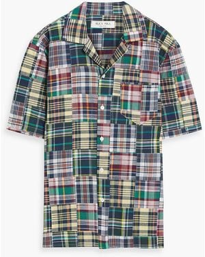 Alex Mill Camp Checked Cotton Shirt - Multicolor