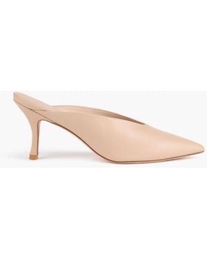 Stuart Weitzman Mules "lula" aus leder - Pink